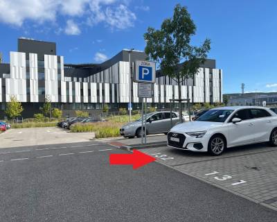 Parkovacie miesto Bory Promenáda, pri nemocnici 31