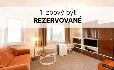REZERVOVANÉ 1- izbový byt, 30 m² Bauring, J. G. Tajovského, Trnava 3